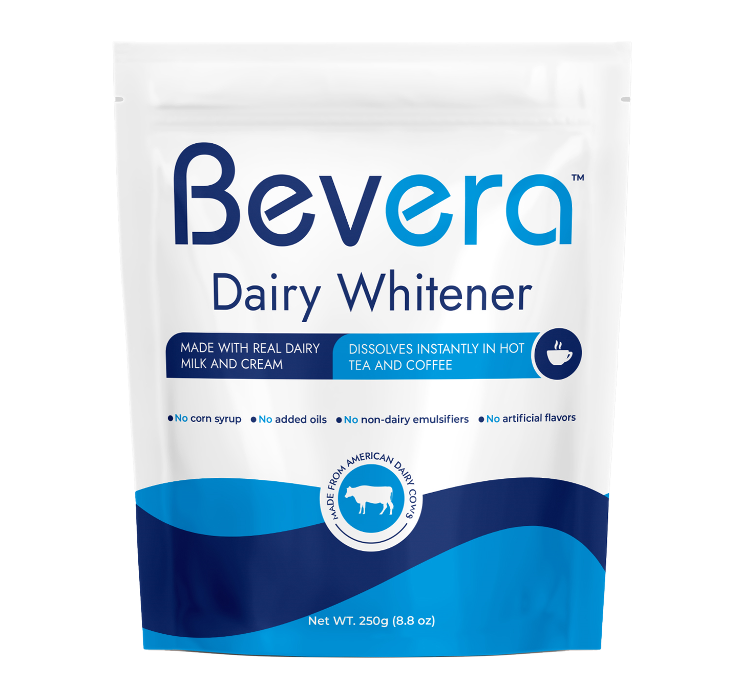 CASE PACK 20 CT - Bevera Dairy Creamer for Tea & Coffee - 20 Pouches